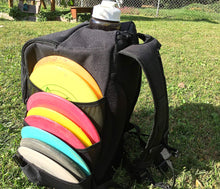 Load image into Gallery viewer, Throwback All Day Pack - Disc Golf Backpack with Oversize Cooler Built-in - Frisbee Disc Golf Bag with 16 Disc Capacity
