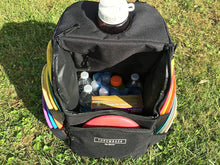 Load image into Gallery viewer, Throwback All Day Pack - Disc Golf Backpack with Oversize Cooler Built-in - Frisbee Disc Golf Bag with 16 Disc Capacity
