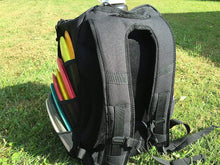 Load image into Gallery viewer, Throwback All Day Pack - Disc Golf Backpack with Oversize Cooler Built-in - Frisbee Disc Golf Bag with 16 Disc Capacity