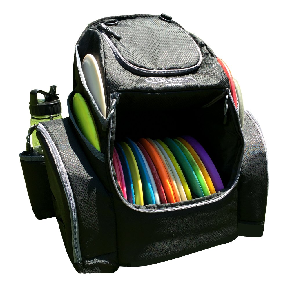 The Throwback Pack 2.0 - Disc Golf Backpack with Dual Coolers - Frisbee Disc Golf Bag That Holds 20-25 Discs